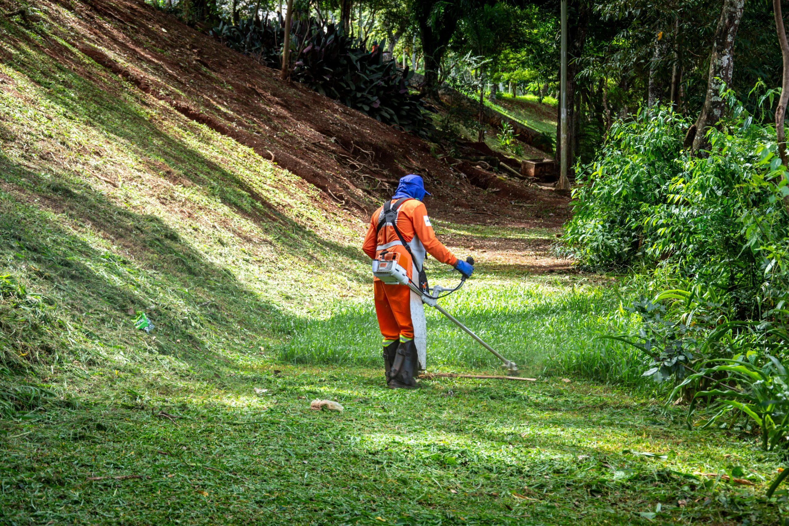 roçadeira jardineiro